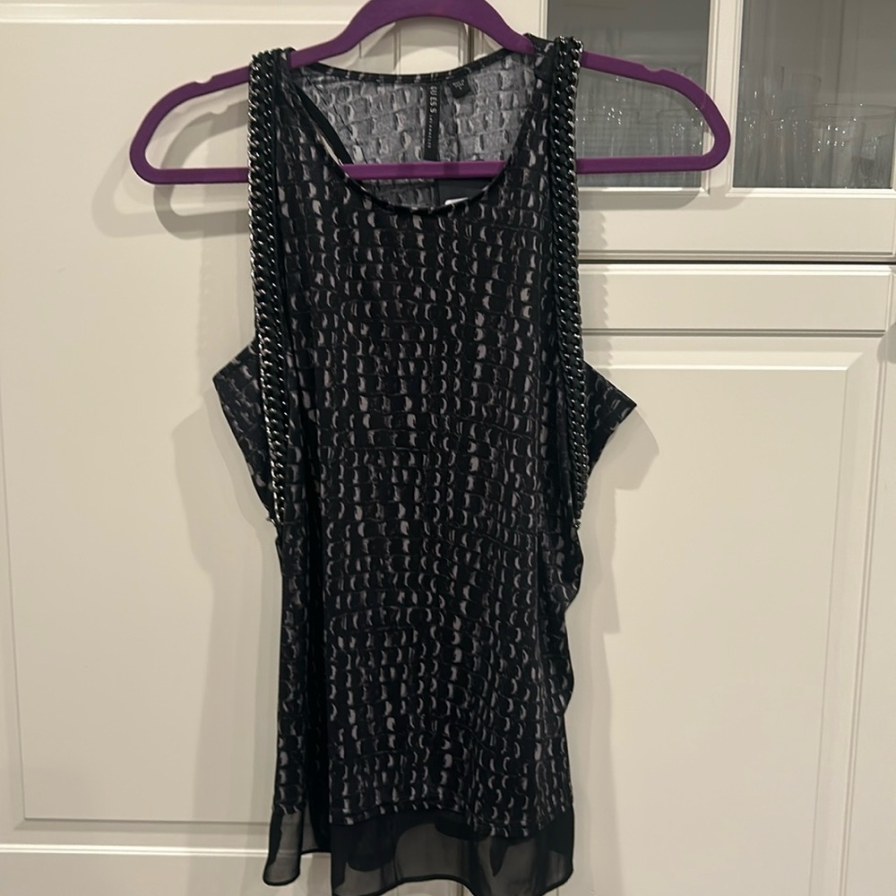 Brand new guess racer back tank